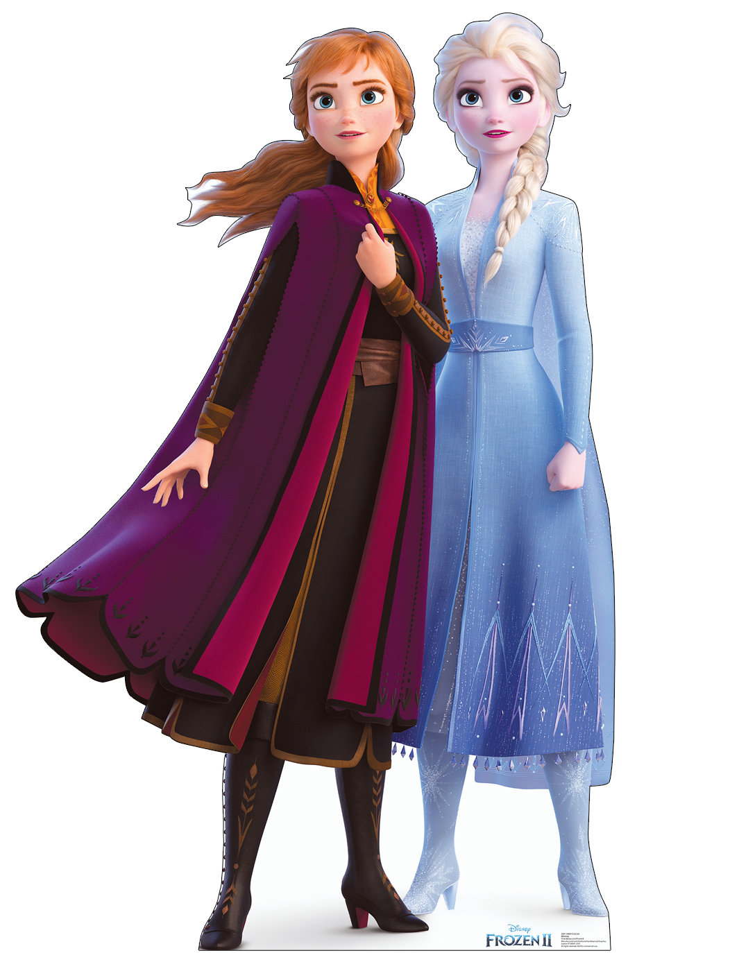 Advanced Graphics Anna & Elsa (Disney's Frozen II) Cardboard
